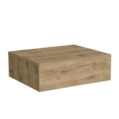 Depot E-shop Ivor Floating Nightstand, Modern Wall-mounted Bedside Shelf With Drawer In Brown