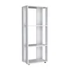 Depot E-shop Laurier Office Library, 3 Shelves, White In White