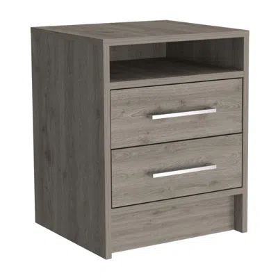 Depot E-shop Leyva Night Stand Light Gray