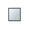 Depot E-shop Loring Medicine Cabinet, 1 Door, 4 Shelves, 1 Mirror, Black In Black