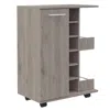 Depot E-shop Magda Bar Cart Light Grey