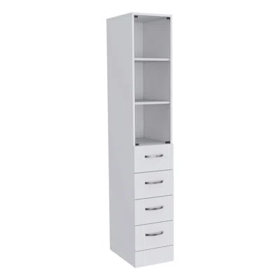 Depot E-shop Magna Linen Cabinet-white