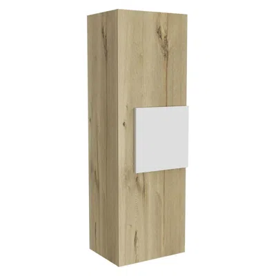 Depot E-shop Magna Medicine Cabinet-light Oak/white In Neutral