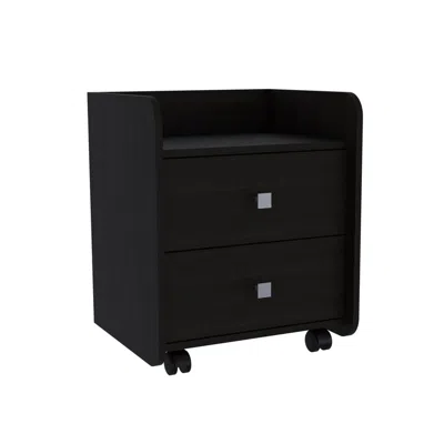 Depot E-shop Marsella Nightstand-black Wengue