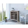 Depot E-shop Mojito Bar Cabinet, Six Wine Cubbies, One Open Drawer, One Open Shelf, Countertop-light
