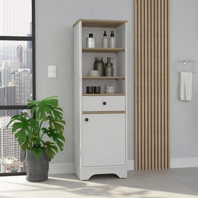 Depot E-shop Norwalk Linen Cabinet In Blue