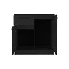 Depot E-shop Orleans Dresser With 2-door And Single Drawer, Black