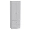 Depot E-shop Portugal Armoire White In Gray