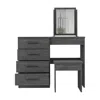 Depot E-shop Rose Makeup Dressing Table De-cli7914