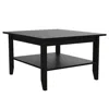 Depot E-shop Sahara Coffe Table Black Wengue In Black
