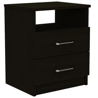 Depot E-shop Salento Night Stand Black Wengue