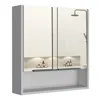Depot E-shop Tatacoa Mirror Cabinet White In White