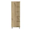 DEPOT E-SHOP VENUS LINEN CABINET - LIGHT OAK