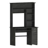 Depot E-shop Xalo 180 Compu Hutch Desk In Grey Oak