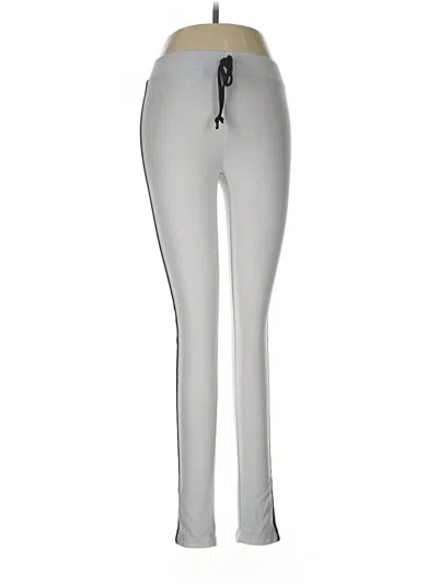 Pre-owned Derek Heart Active Pants In Silver