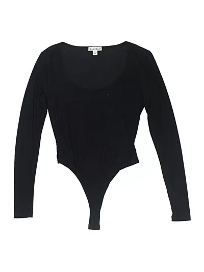 Pre-owned Derek Heart Bodysuit In Black