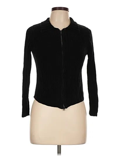 Pre-owned Derek Heart Cardigan Sweater In Black