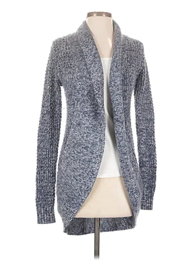 Pre-owned Derek Heart Cardigan Sweater In Blue