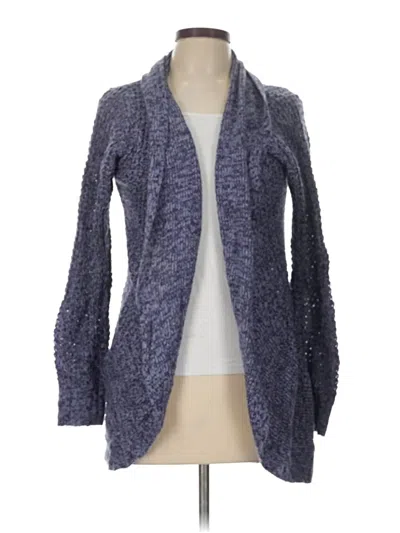 Pre-owned Derek Heart Cardigan Sweater In Blue