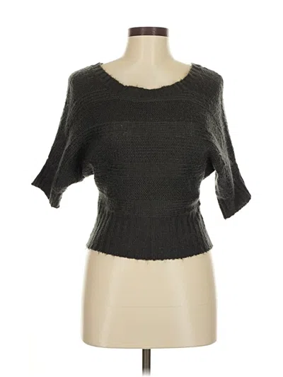 Pre-owned Derek Heart Cardigan Sweater In Gray