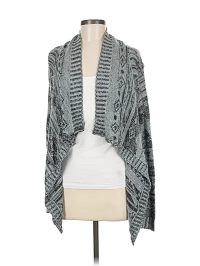 Pre-owned Derek Heart Cardigan Sweater In Gray