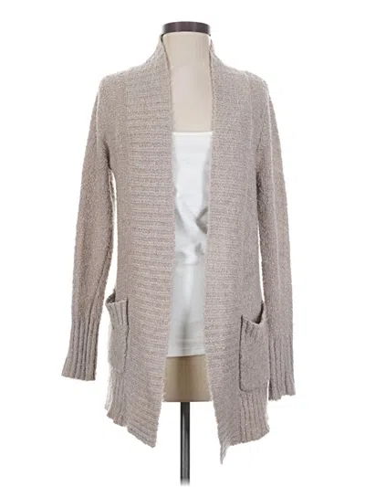 Pre-owned Derek Heart Cardigan Sweater In Tan