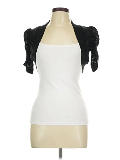 Pre-owned Derek Heart Cardigan Sweater In White