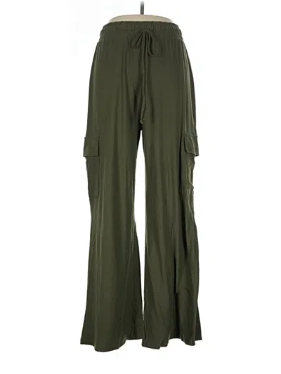 Pre-owned Derek Heart Cargo Pants In Green