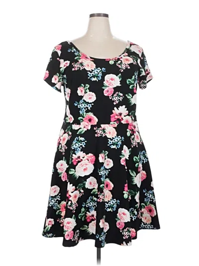 Pre-owned Derek Heart Casual Dress In Black