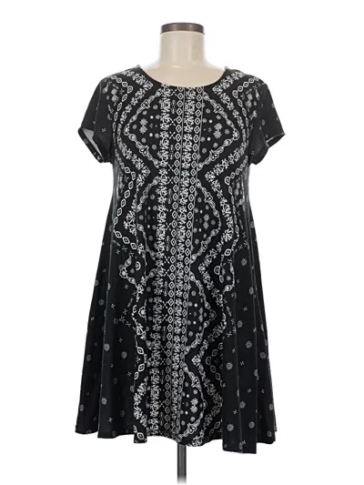 Pre-owned Derek Heart Casual Dress In Black