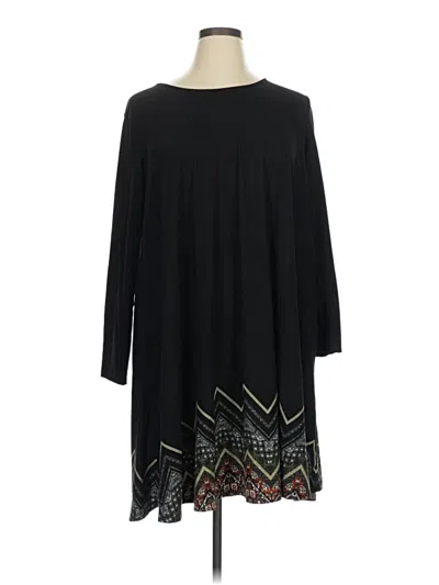 Pre-owned Derek Heart Casual Dress In Black
