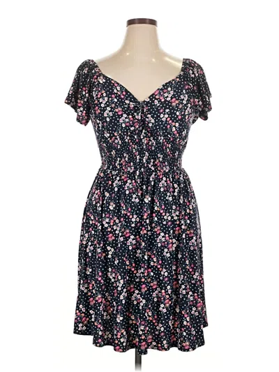 Pre-owned Derek Heart Casual Dress In Black