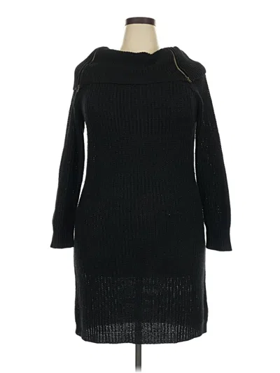 Pre-owned Derek Heart Casual Dress In Black