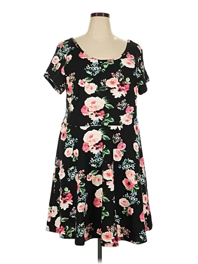 Pre-owned Derek Heart Casual Dress In Black