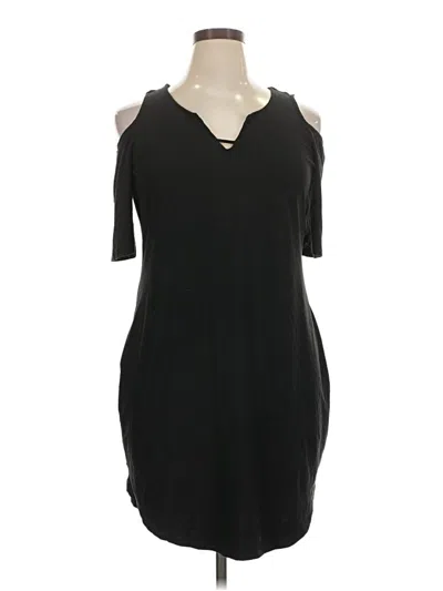 Pre-owned Derek Heart Casual Dress In Black