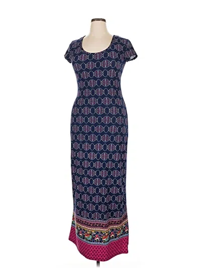 Pre-owned Derek Heart Casual Dress In Blue