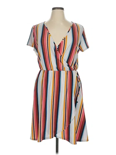 Pre-owned Derek Heart Casual Dress In Blue