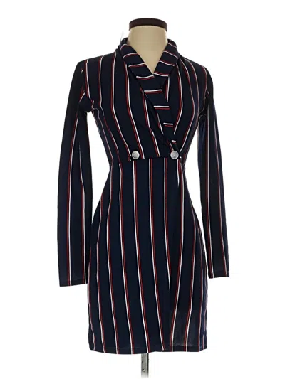 Pre-owned Derek Heart Casual Dress In Blue