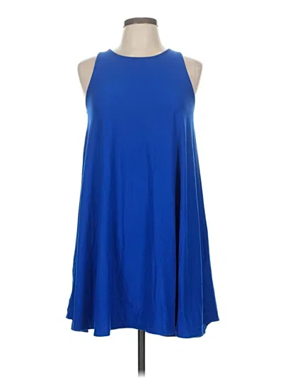 Pre-owned Derek Heart Casual Dress In Blue