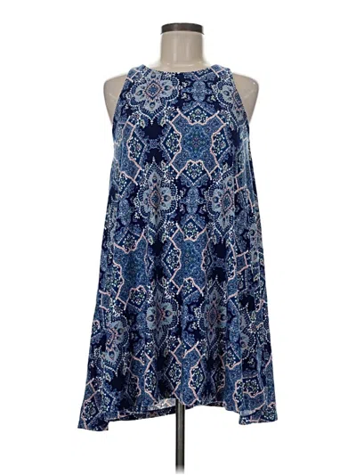 Pre-owned Derek Heart Casual Dress In Blue