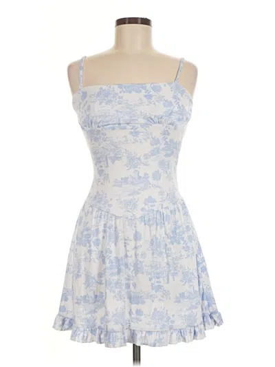 Pre-owned Derek Heart Casual Dress In Blue