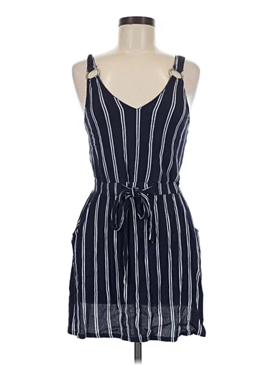 Pre-owned Derek Heart Casual Dress In Blue