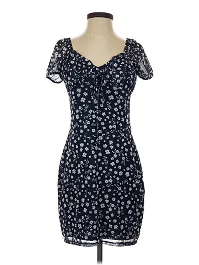 Pre-owned Derek Heart Casual Dress In Blue