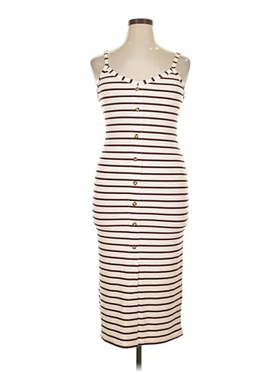 Pre-owned Derek Heart Casual Dress In Brown