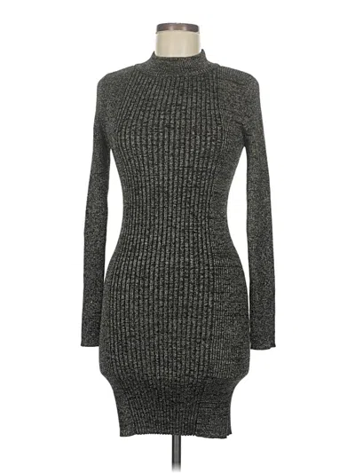 Pre-owned Derek Heart Casual Dress In Gray