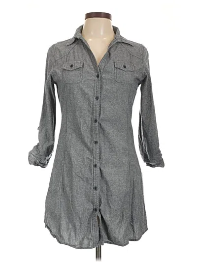 Pre-owned Derek Heart Casual Dress In Gray