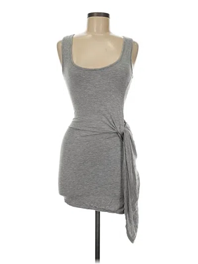 Pre-owned Derek Heart Casual Dress In Gray