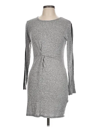 Pre-owned Derek Heart Casual Dress In Gray