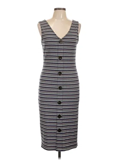 Pre-owned Derek Heart Casual Dress In Gray