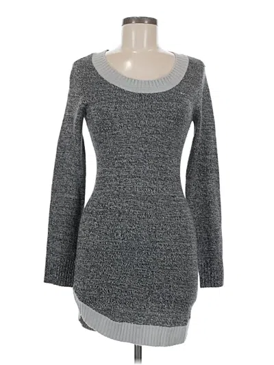 Pre-owned Derek Heart Casual Dress In Gray